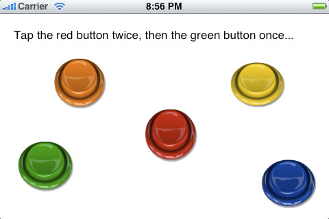 Idiot Test Buttons