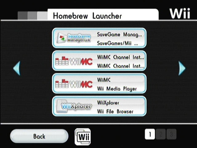 Wii Homebrew Savegame Manager