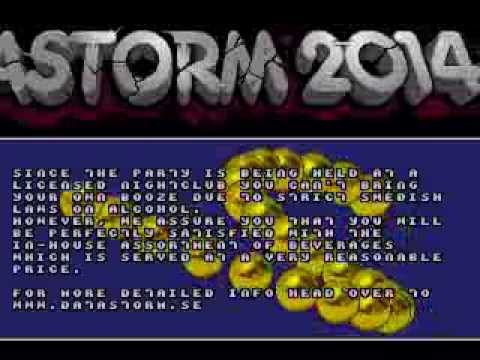 Datastorm 2014 Invitation (Megadrive) by Genesis Project