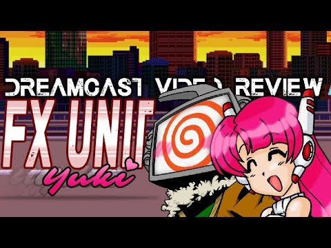 Indie game FX Unit Yuki for Sega Dreamcast retro review! Guilty Gear X GIVEAWAY! Subscribe to enter!
