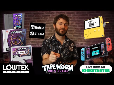 Tapeworm Disco Puzzle Kickstarter Live Now