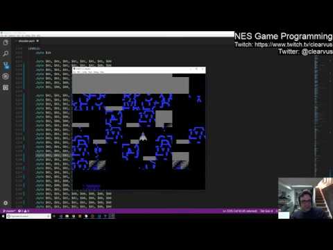NES Programming #28 - Loading tiled map data