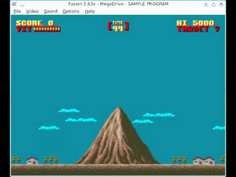 Garoudan Megadrive/Genesis WIP #1