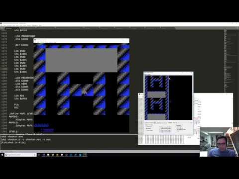 NES Programming #35 - Cleaning up player movement and status bar rendering