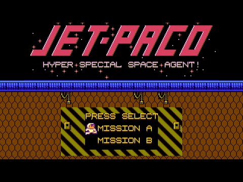 [Full GamePlay] Jet-Paco by Mojon Twins (Homebrew) [Nes/Famicom]
