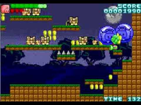Powerpig GBA - AREA 1 - levels 1 - 7