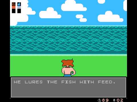 Haku no Tsuri - Fishing Game Jam [NES]