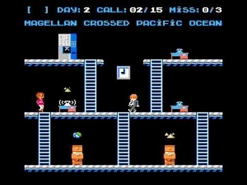 Zooming Secretary (new game for NES and Famicom)