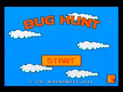 Mega Drive Gameplay - Bug Hunt [Homebrew]