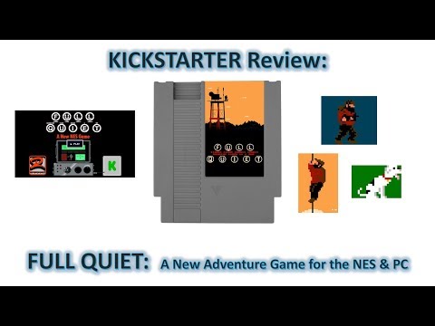 Kickstarter Preview / Review: Full Quiet - A new adventure game for the NES &amp; PC