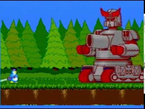 Mega Drive Gameplay - Violence Pingouin [Homebrew]