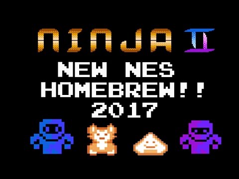 Ninja II - NES Homebrew Game (2017)