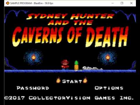 POC Sydney Hunter and Cavern Of Death on Megadrive