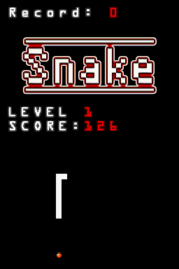 Snake Nds Game Nintendo Ds Pdroms Homebrew 4 You