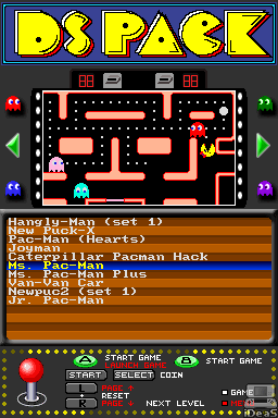 ds pac man game