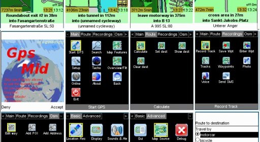 GpsMid v0.7.7 (J2ME Application)