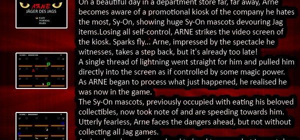 Arne – Jäger des Jags (Atari Jaguar) (Commercial)