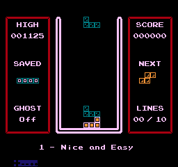 Falling Blocks (NES Game)