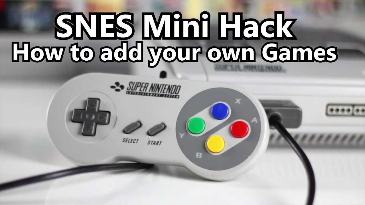 SNES Classic Mini Hack: How to add your own games with HakChi2 › Super