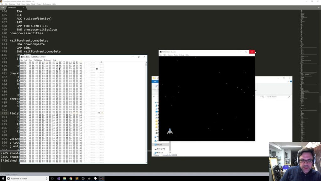 Video: NES Programming #5 – Collision Detection is Finally Implemented (NES misc)