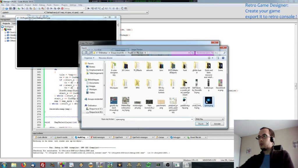 Video: Retro Game Designer – Dev Log 1 (misc)