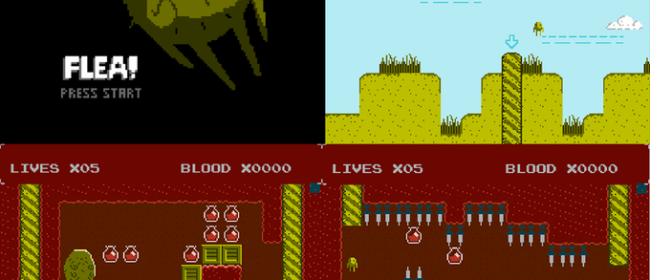 Flea (Kickstarter) (Commercial) (NES Game)