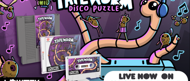 Tapework Disco Puzzle (Kickstarter) (NES & Dreamcast Game)