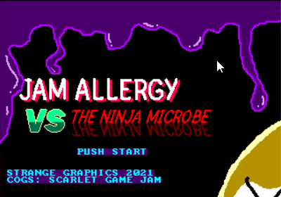 JAM ALLERGY vs The Ninja Microbe v2021.11.21 (Sega Genesis – Sega Mega Drive) (Game)