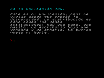 Habitación 310 v2023.01.10 (Sinclair ZX Spectrum) (Game)