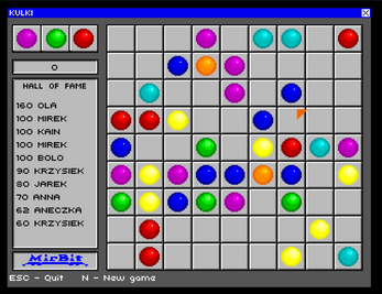 Kulki v2023.01.07 (Commodore Amiga OCS) (Game)
