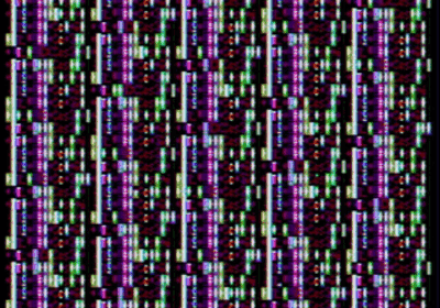Synthwave Camouflage (Lovebyte 2023) (MS-DOS) (32b Intro)