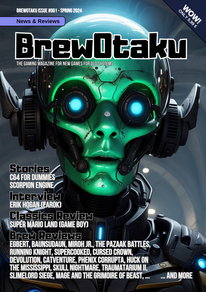 BrewOtaku #001 – The Homebrew Gaming Magazine