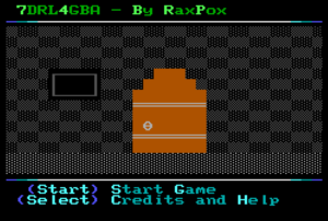 7DRL4GBA: The Mossy Dungeons by RaxPox for Game Boy Advance