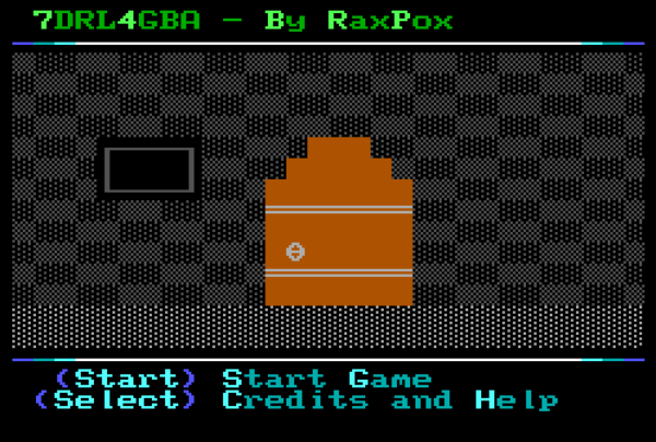 7DRL4GBA: The Mossy Dungeons by RaxPox for Game Boy Advance