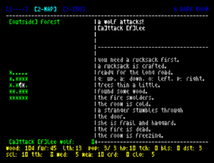 A Darkish Room by Nate Taylor for ZX Spectrum