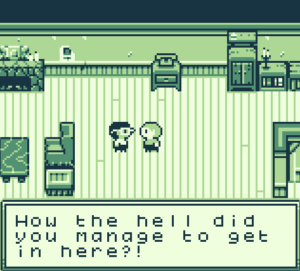 Chainsaw Escape by Rhinochoc for Game Boy
