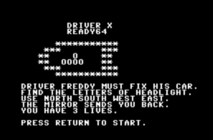 Driver X by ready64 for Commodore 64