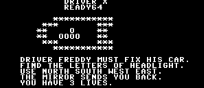 Driver X (Commodore 64)