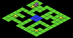 Isosokoban for C64