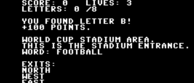 Master Of The House 10: Football (Commodore 64)