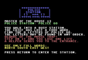 Master Of The House 13: Police Go by ready64 for Commodore 64