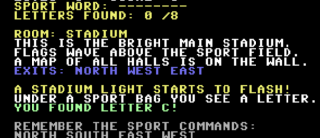 Master Of The House 15: Olympic Games (Commodore 64)