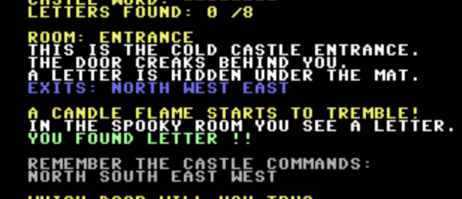 Master Of The House 16: Dracula (Commodore 64)