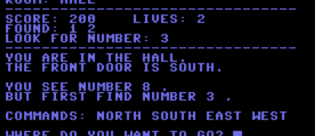 Master Of The House 2: The Abandoned Villa (Commodore 64)