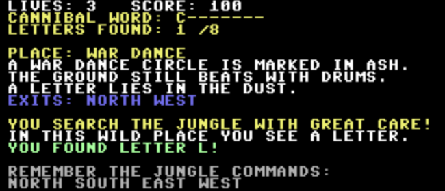 Master Of The House 20: Cannibal (Commodore 64)