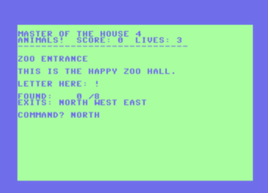 Master Of The House 4: Animals by ready64 for Commodore 64