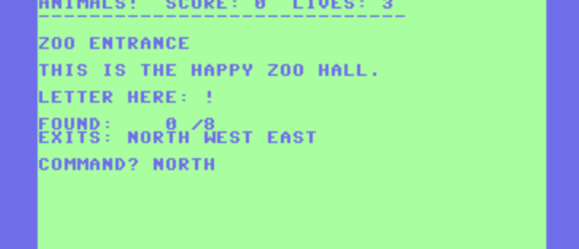 Master Of The House 4: Animals (Commodore 64)