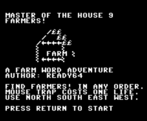 Master Of The House 9: Farmers by ready64 for Commodore 64