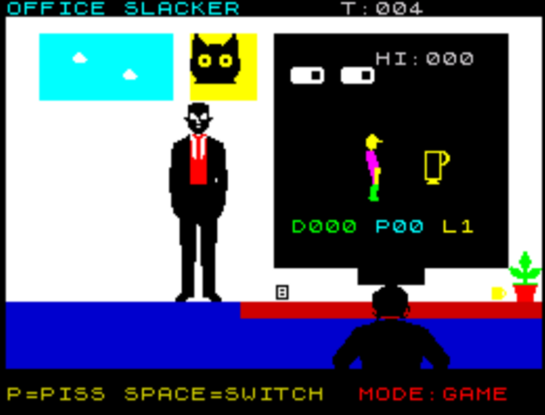 Office Slacker by Lawlord for ZX Spectrum