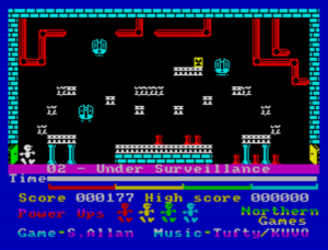 Radioactive Ralph by Simon Allan for ZX Spectrum